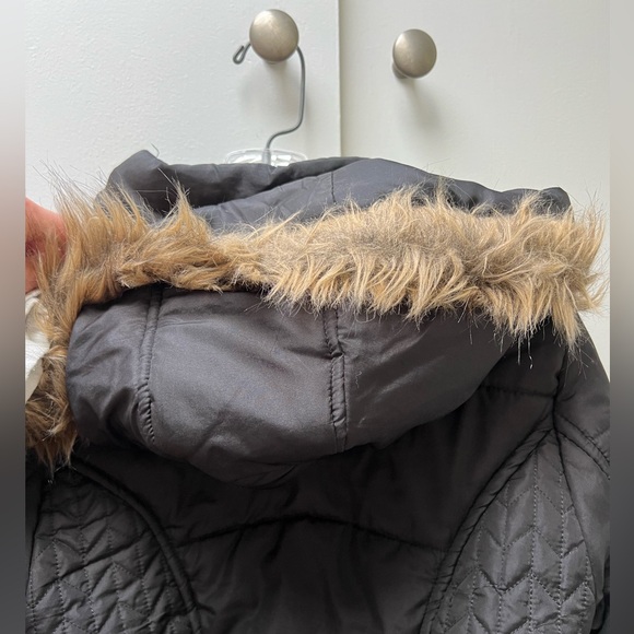Rampage winter coat with removable fake fur edged hood in size small. - Picture 6 of 10